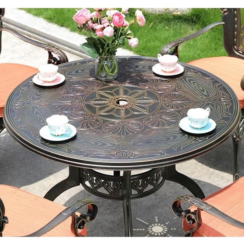 Bàn ghế nhôm đúc SK-B07